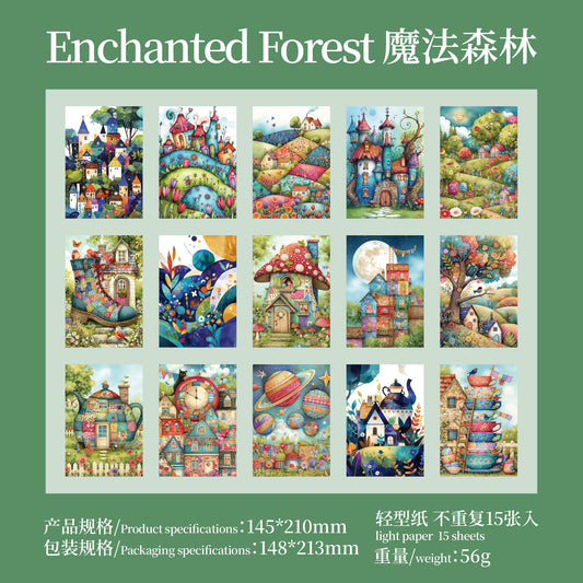 #02460 Fairy Tale World Series Material Paper