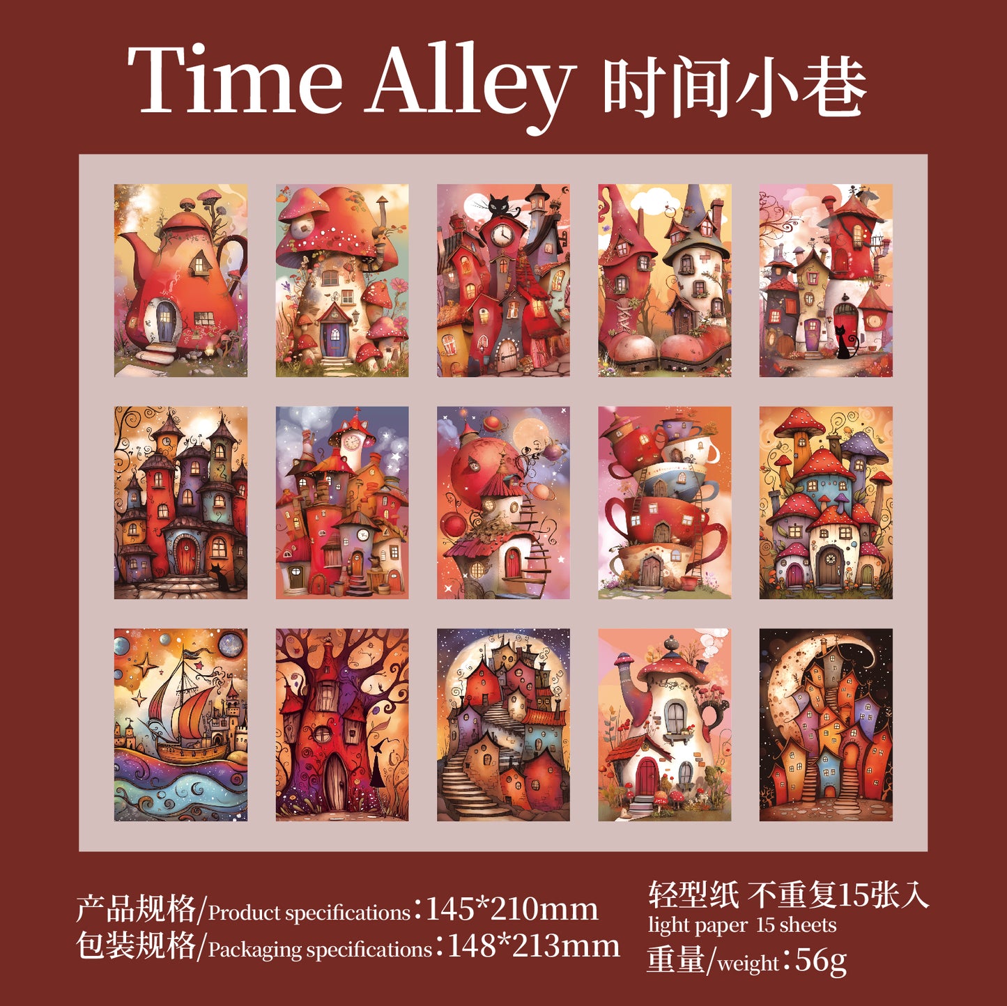 #02460 Fairy Tale World Series Material Paper