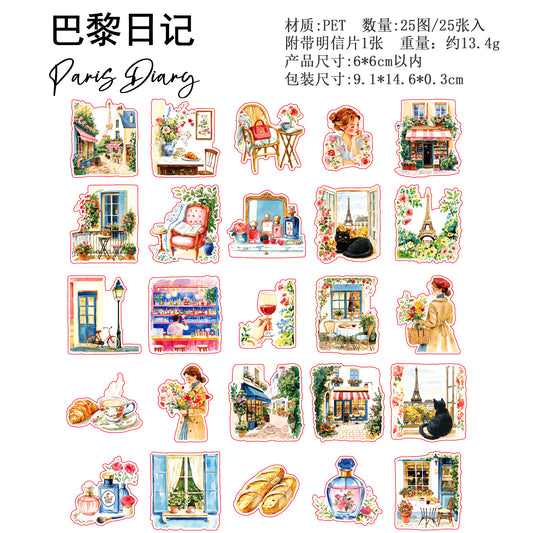 #02463 Life Note Series Sticker
