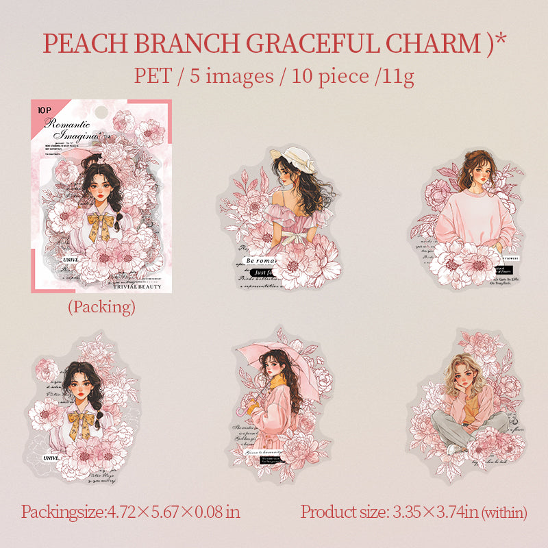 #02859 Fantasy Romantic Series Sticker