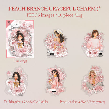 #02859 Fantasy Romantic Series Sticker
