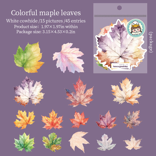#02360 Pure Leaves Series Sticker