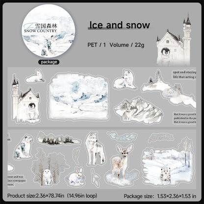 #03024 Snow Country Forest Series Tape