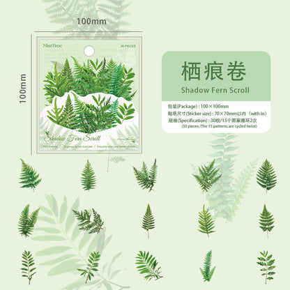 #02475 Plant and Flower Series Sticker