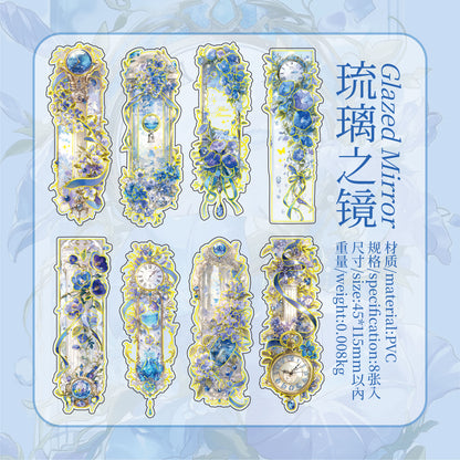#02674 Vintage Flower Series Sticker