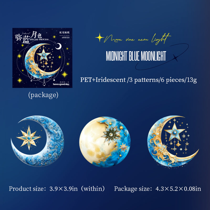 #02269 Theme of Moon Series Sticker