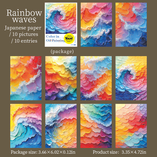 #02547 Washi Color Backgournd Series Material Paper