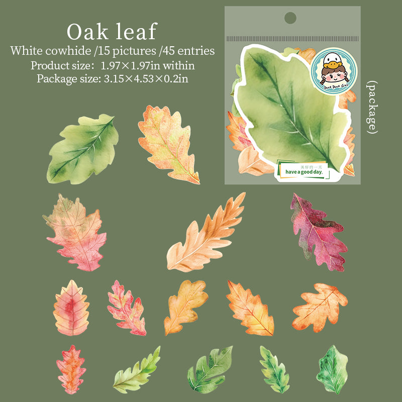 #02360 Pure Leaves Series Sticker