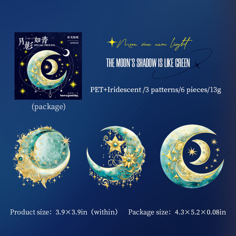 #02269 Theme of Moon Series Sticker