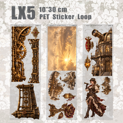 #LX5 PET Sticker Loop