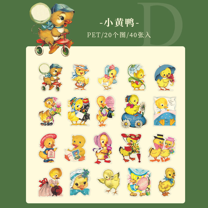 #02237 Happy Zoo Series Sticker