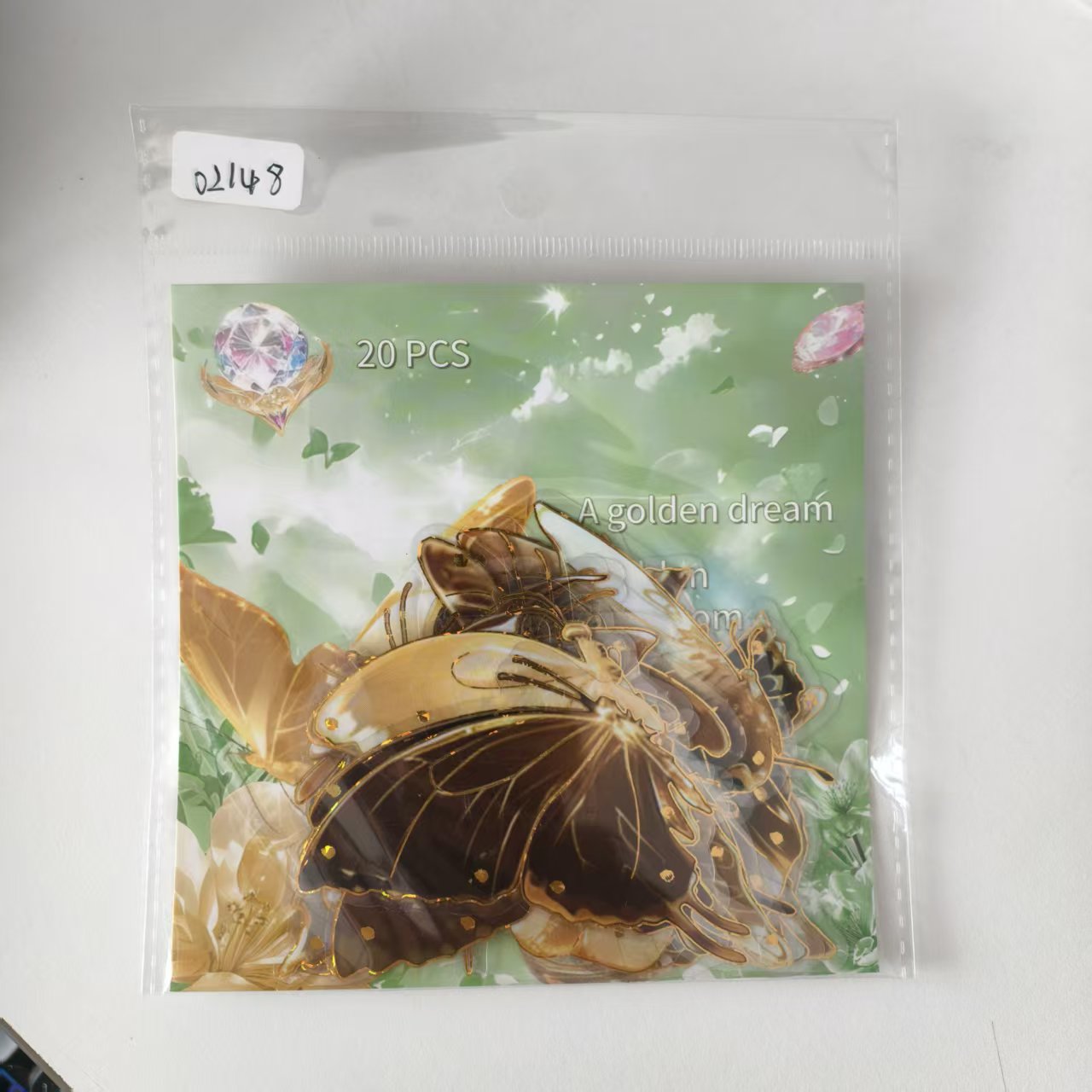 J2#02148 PET Sticker