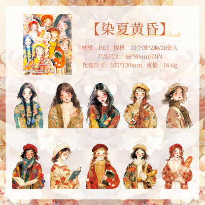 #02870 Sweet Girl Series Sticker