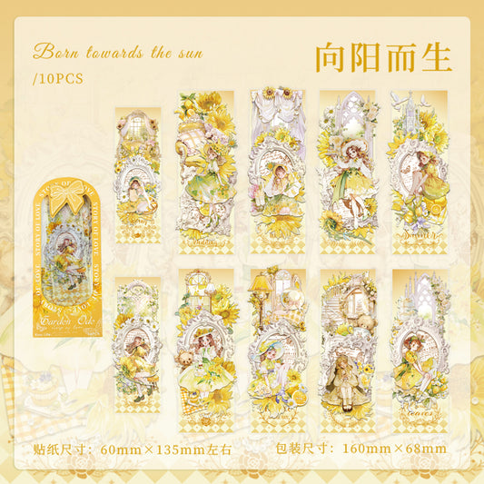 #02087 Garden Ode  Series Sticker