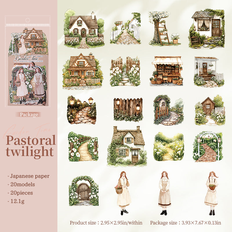 #02510 Garden Time Series Sticker