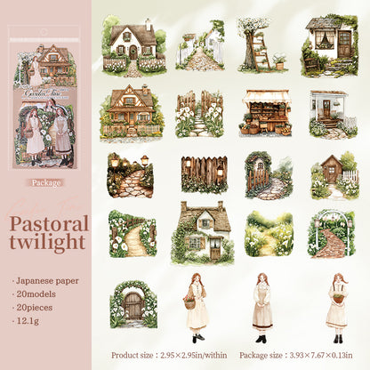 #02510 Garden Time Series Sticker