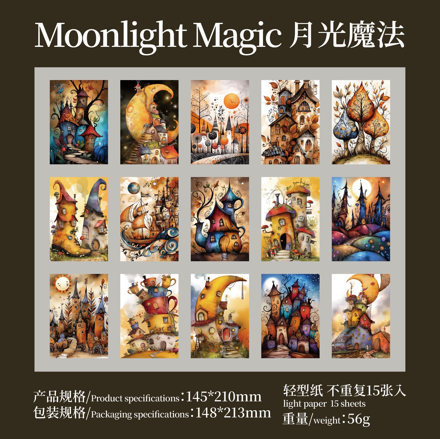 #02460 Fairy Tale World Series Material Paper