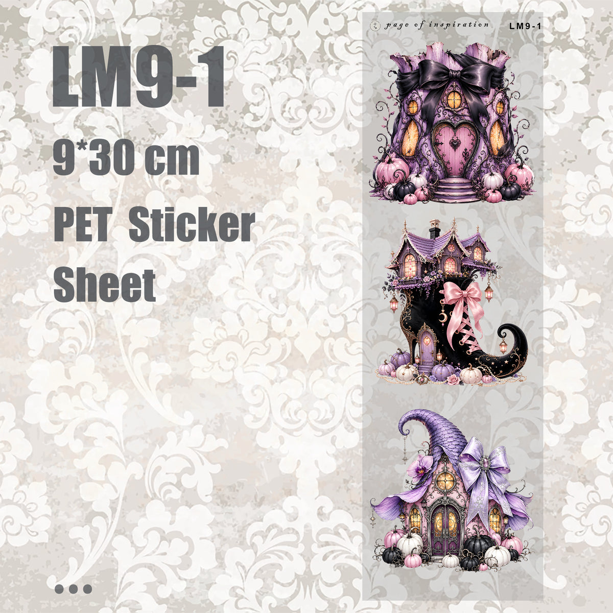 #LM9-1 M PET Sticker Loop