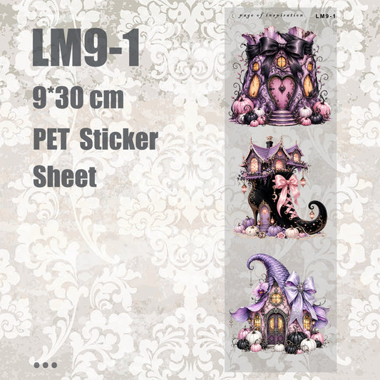 #LM9-1 M PET Sticker Loop