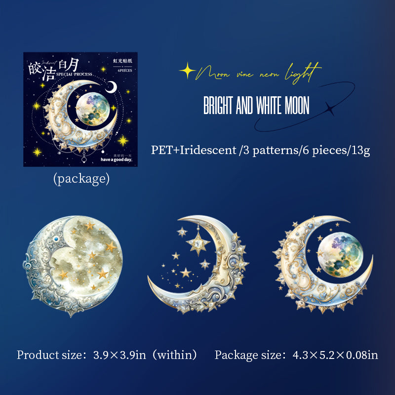 #02269 Theme of Moon Series Sticker