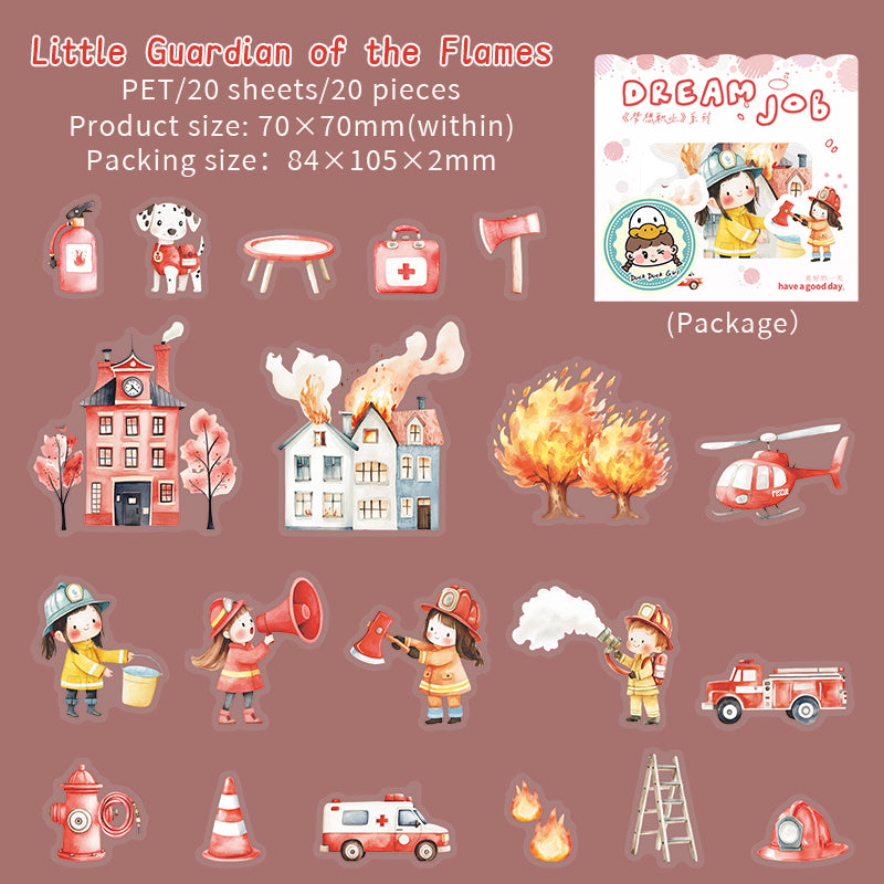 #02055 Dream Job Series Sticker
