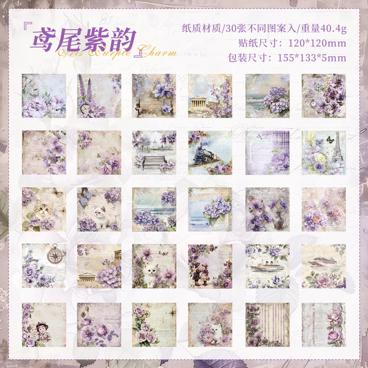 #02865 Flower Diary Series Paper