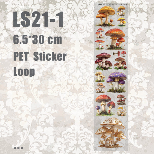 #LS21 S PET Sticker Loop