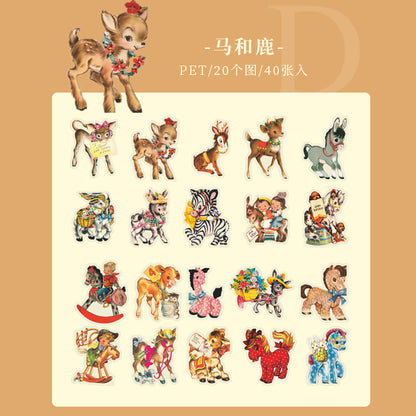 #02237 Happy Zoo Series Sticker