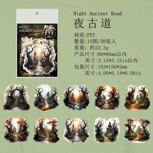 #02221 Story of Gothic Series Sticker