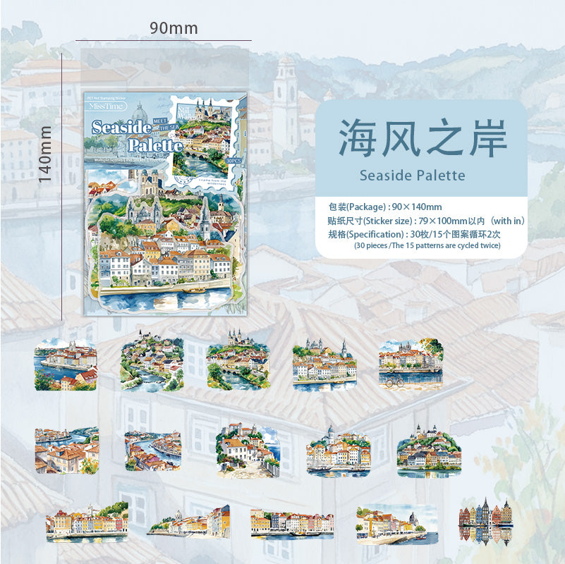 #02479 City Jounery Series Sticker