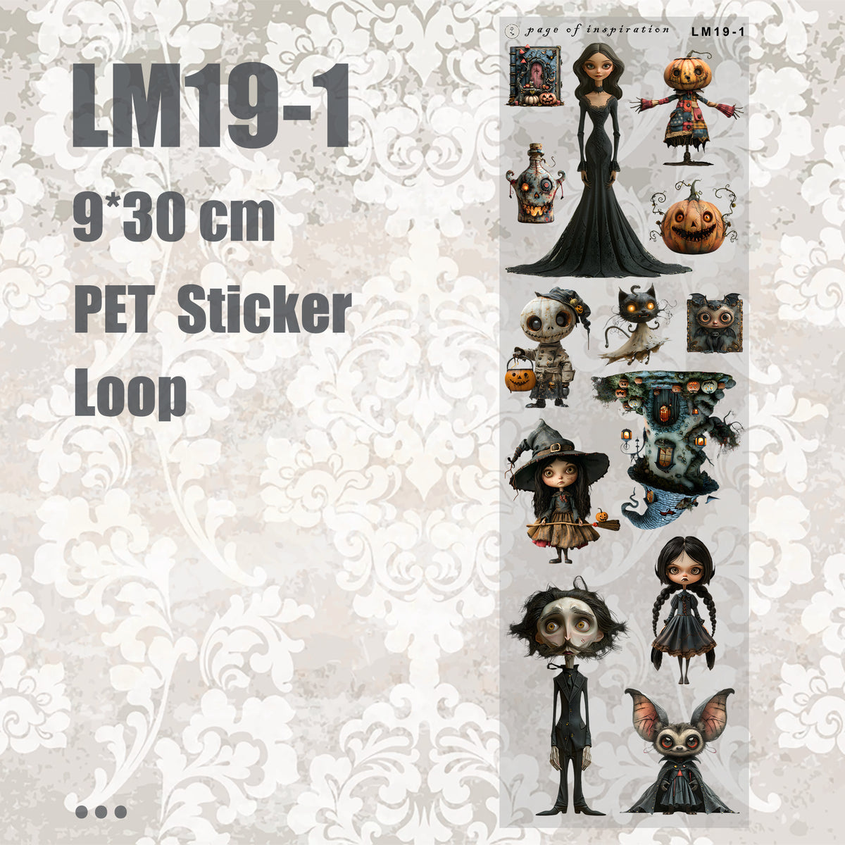 #LM19 M PET Sticker Loop