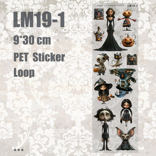 #LM19 M PET Sticker Loop