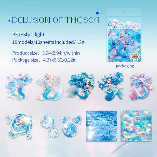 #02277 Mermaid Series Sticker
