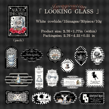 #02043 Alice Time Capsule Sticker