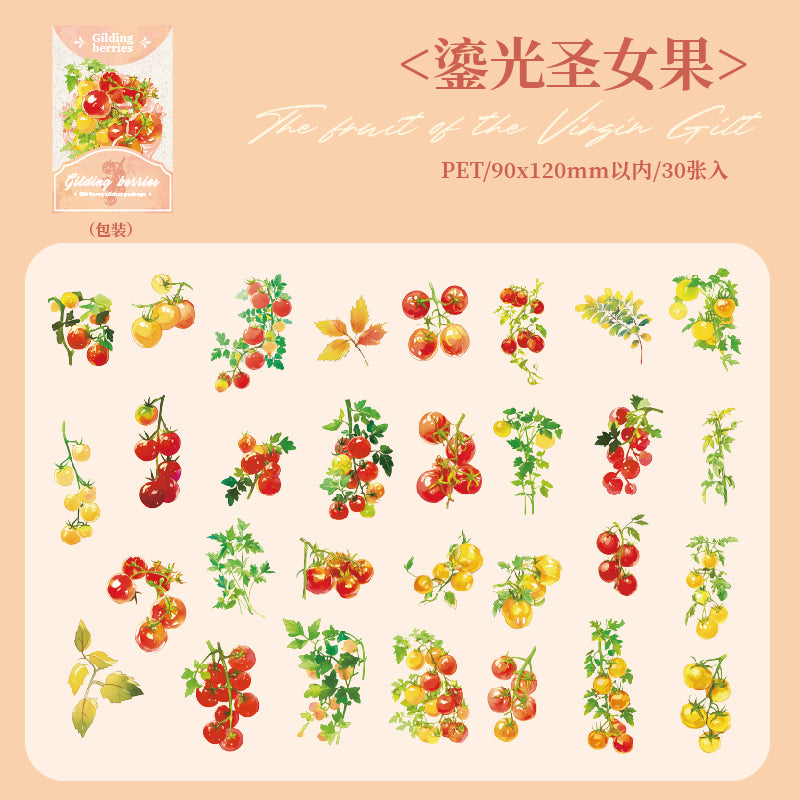 #02147  Summer Rain Forest Series Sticker