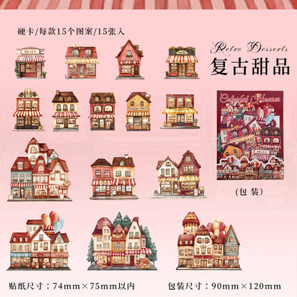 #02346 Colorful House Series Sticker