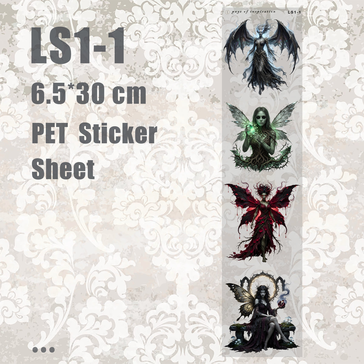 #LS1-1 S PET Sticker Loop