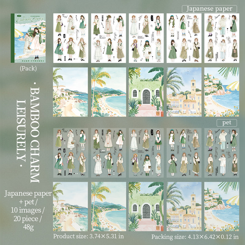 #02472 Teenager Girl Series Sticker Book