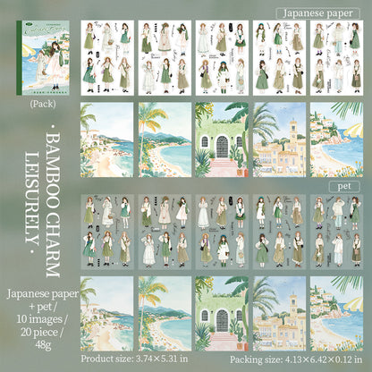 #02472 Teenager Girl Series Sticker Book