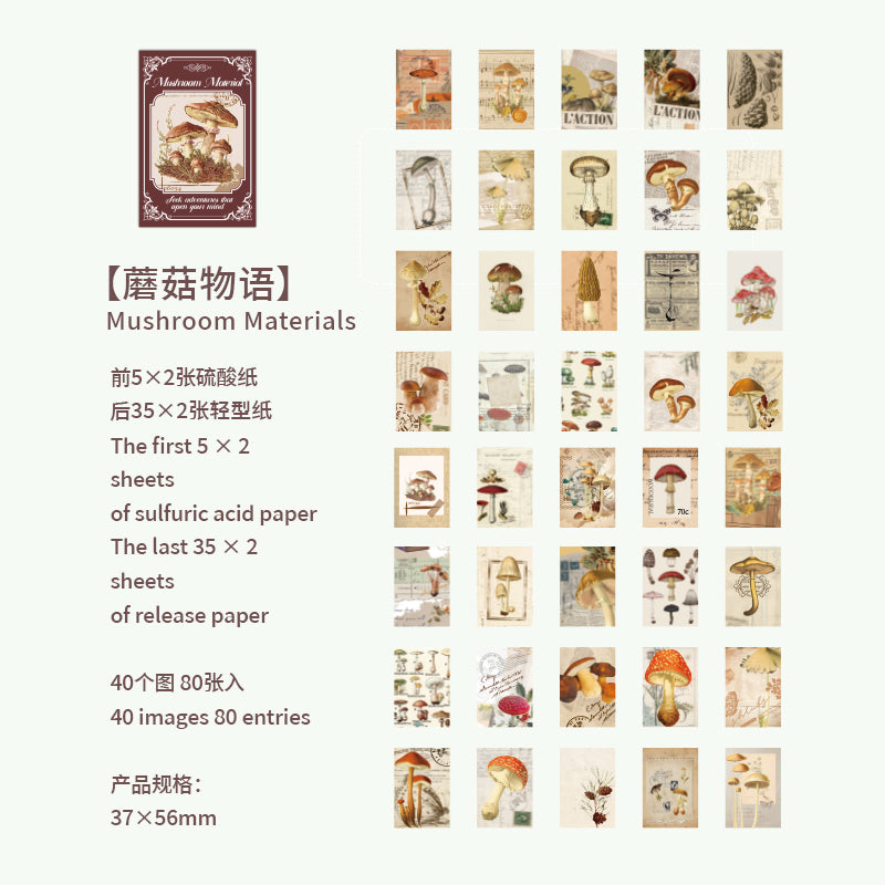 #02600 Forest Kingdom Series Material Paper