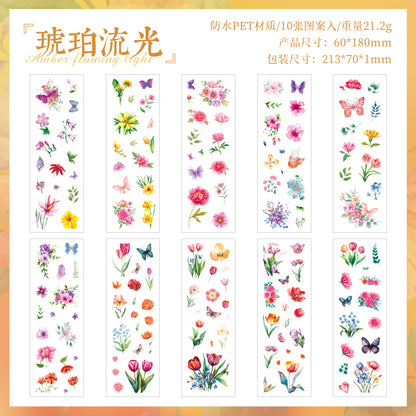#02408 Flower Whisper Series Sticker