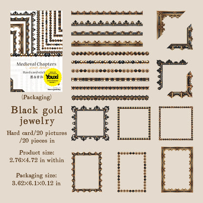 #02362 Vintage Frame  Series Sticker