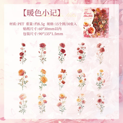 #02869 Flower Branch Series Sticker