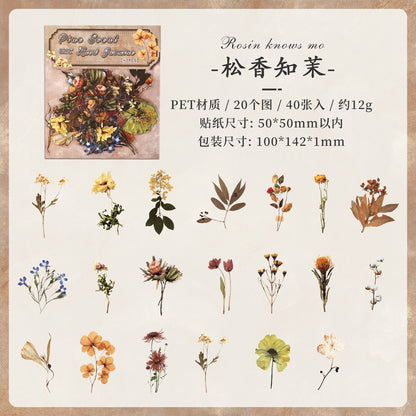 #02658 Dream Flower Series Sticker