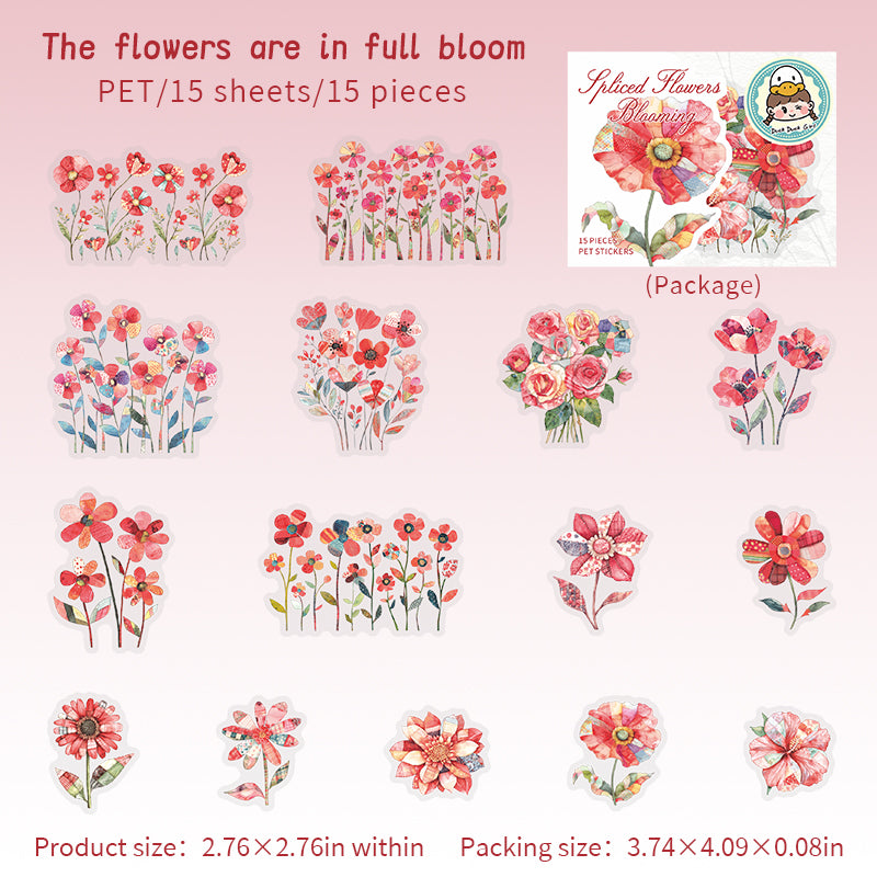 #02495 Cute Flower Series Sticker