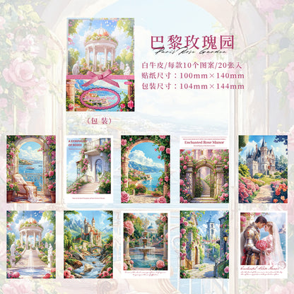#02549 Amazing Manor Series Material Paper