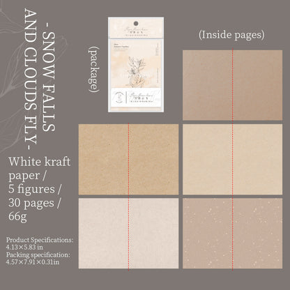 #02540 Paper Flower Series Material Paper