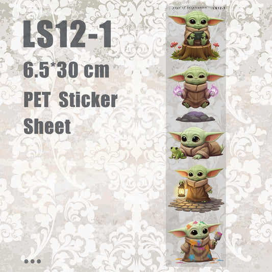 #LS12-1 S PET Sticker Loop