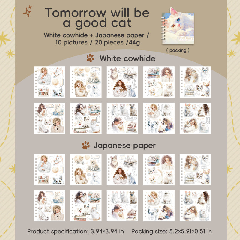 #02855 Pet Diary Series Sticker Book