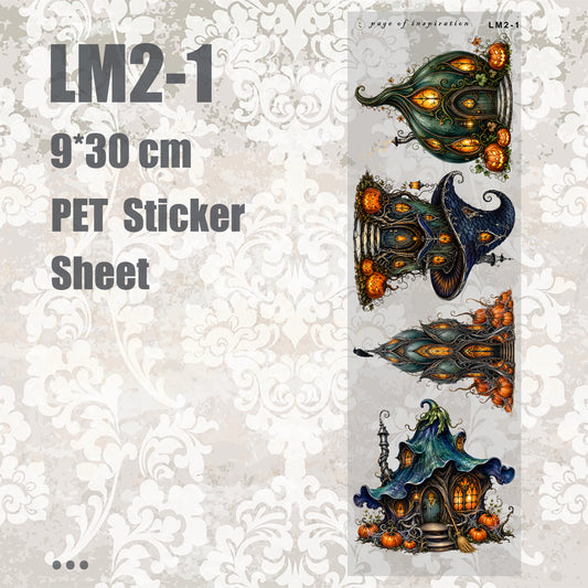 #LM2-1 M PET Sticker Loop